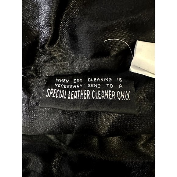 WILSONS LEATHER COAT Womans XL Faux Fur Lined Belted Black - Picture 5 of 16